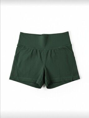 BuffBunny Collection Green High Rise Biker Shorts Women's X Small Athletic